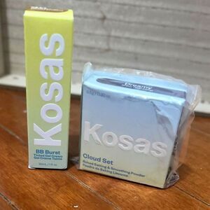 Kosas Cloud Set Powder + BB Burst Tint Gel Cream | Dreamy/Rich + Deep 40 | NIB